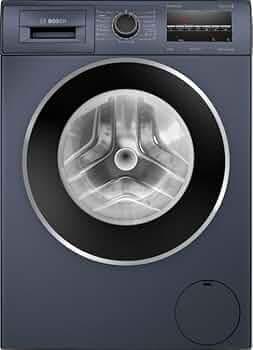 Bosch 8 kg 5 Star Fully-Automatic Front Loading Washing Machine (WAJ2846TIN, Dark Lake, AI active water plus, In-Built Heater)