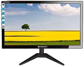 (Refurbished) Zebronics 19.5 inch Monitor(49.5CM) with Anti Glare, HD, Slim Design and Wall Mount