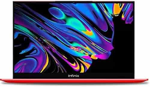 Infinix INBook X1 Core i3 10th Gen - (8 GB/256 GB SSD/Windows 11 Home) XL11 Thin and Light Laptop (14 inch, Noble Red, 1.48 kg)