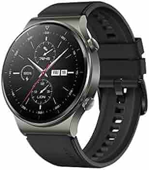(Renewed) Huawei GT 2 Pro Bluetooth SmartWatch- Night Black (2-Week Battery Life_Wireless), 46.7mm x 46.7mm x 11.4