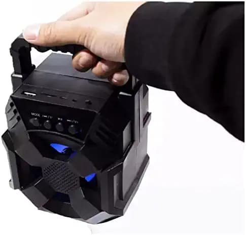 Megaloyalty 20W WS-01|3D Sound|Splashproof|Water Resistant|Bluetooth Speaker|Led Colour Changing Lights|Mini Home Theatre|Trolley Speaker AUX Supported|Wireless Speaker|Mini Speakers|Party Speakers