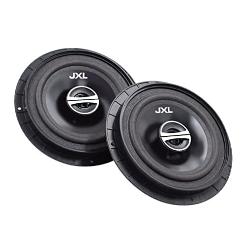 JXL 1690 R Three Way 6.5 Inches Coaxial High Bass Speaker for Car with Imported Foam Edge Cone 700W MAX Power with Ring/Water Resistant(Black)