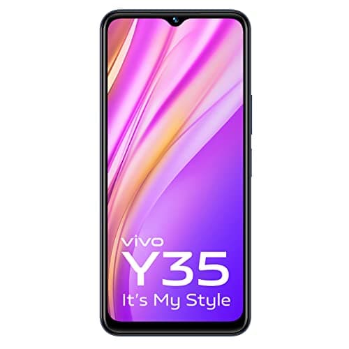 vivo Y35 (Agate Black, 8GB RAM, 128GB Storage) with No Cost EMI/Additional Exchange Offers