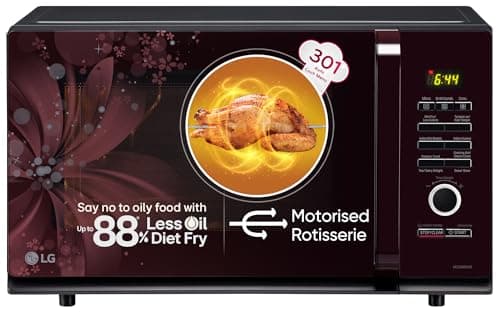 LG 32 L Convection Microwave Oven (MC3286BRUM, Black)