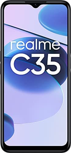 (Renewed) Realme C35 (Glowing Black, 6GB RAM, 128GB Storage)
