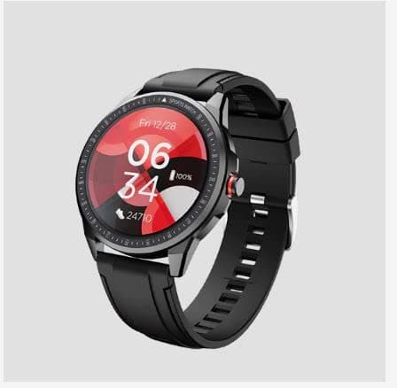 (Renewed) boAt Watch Delta Smartwatch (Active Black Strap, Regular)