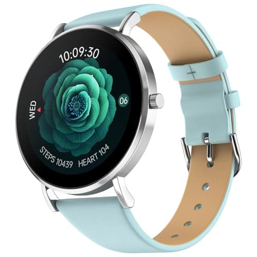 Noise Diva 2 Fashion Smart Watch for Women - Sleekest Dial, AMOLED Display, Snug Fit, Improved Female Cycle Tracker, BT Calling, Sleep Tracking, AI Vo...