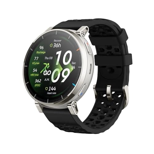 Amazfit Active 3 Premium(Smartchoice)GPS Running Smart Watch, 1.32"AMOLED Sapphire Display,12-Day Battery,4GB Storage,Offline Maps, 170+Workout Modes,...