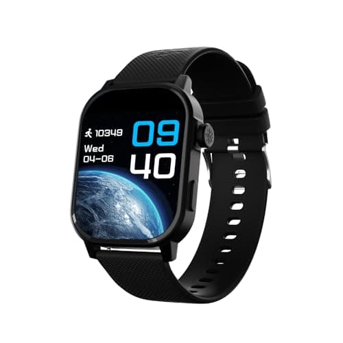 Cultsport Ace X 1.96" AMOLED Smartwatch, Premium Metallic Build Smartwatch, Always On Display, Bluetooth Calling, Live Cricket Score, Health Tracking,...