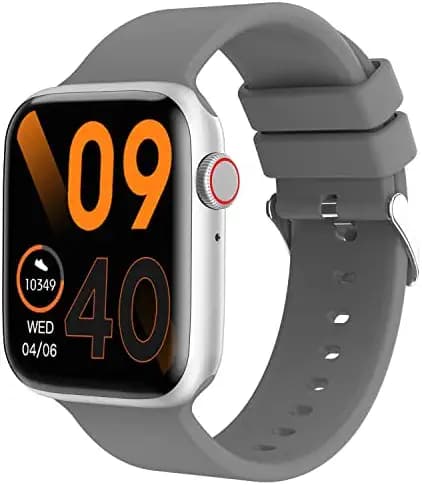 Fire-Boltt Ring Pro Bluetooth Calling, 1.75” 320*385px High Res, IP68 & SpO2 Monitoring, Pin Code Locking Functionality & Split Screen Access, Built in Mic & Speaker for HD Calls