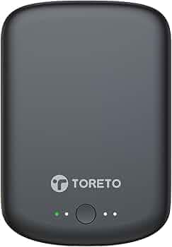 Toreto Eon Mag Wireless 5000 mAh Sleek Powerbank Battery Pack 18W Type-C, 15W Magnatic Charging,with Strong Magnetic Hold Compatible Devices Like,14 P...