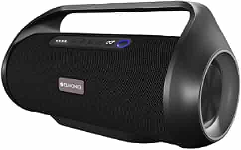 (Renewed) Zebronics Zeb-Sound Feast 300 Portable Bluetooth Supporting Boom Box with FM,Supporting pendrive Aux