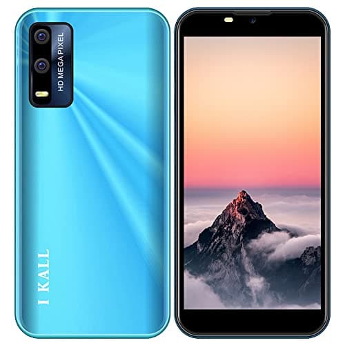IKALL Z1 4G Smartphone with 5.5 Inch IPS Display (Dual SIM, 3GB RAM + 32GB Storage) (Blue)