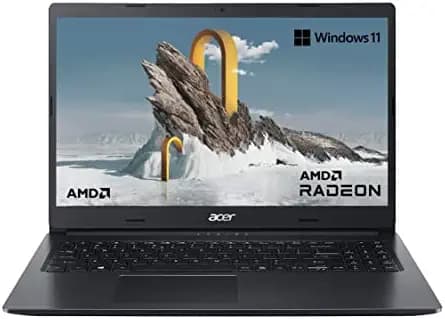 Acer Aspire 3 Laptop AMD 3020e Dual-Core Processor/Win11 Home/8 GB/1 TB HDD/1.9kgs 35.56 cm (14-inches) HD Display, A314-22, Windows 11 Home