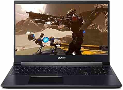 Acer Aspire 7 AMD Ryzen 5 Hexa Core 5500U 15.6 inches Gaming Laptop (16GB/512GB SSD/Windows 11 Home/4GB Graphics/NVIDIA GeForce GTX 1650) A715-42G, Black, 2.15Kg