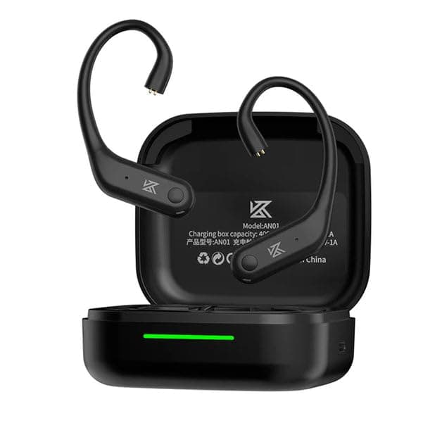 KZ AN01 True Wireless Adapter for in Ear Monitors (IEM), 5.4 Bluetooth Adapter with Dual Microphone, Active Noise Cancellation with Ultra-Low Latency ...