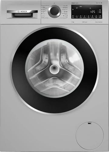 Bosch 8 kg 5 Star Fully-Automatic Front Loading Washing Machine (WGA2341SIN, Silver, AI active water plus, In-Built Heater)