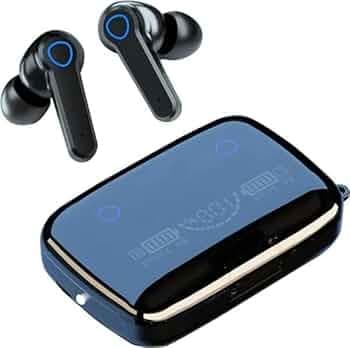 Wireless Earbuds Headset M-19 Earbuds TWS Earphone Touch Control Mirror Digital Display Wireless Bluetooth 5.1 Headphones with Microphone