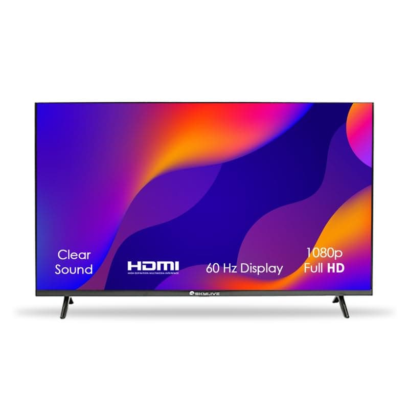 SKYLIVE 109.22 cm (43 inches) Bezel-Less Full HD Smart Android LED TV (SL6300SQLD) (2024 Model) (SL43PRO)