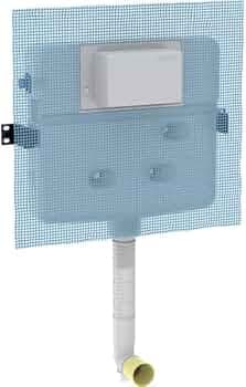 Geberit Alpha Concealed Tank | Without Frame | Naked Flushing Cistern | 10 yrs Warranty | 50 yrs spare parts availability | Pan-India Service Network ...