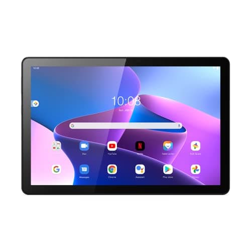 (Renewed) Lenovo Tab M10 FHD Plus (3rd Gen) (10.61 inch (26.94 cm), 6 GB, 128 GB, Wi-Fi), Storm Grey with Qualcomm Snapdragon Processor, 7700 mAH Battery and Quad Speakers with Dolby Atmos