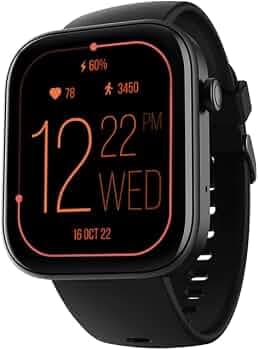 (Refurbished) boAt Storm Call 2 Smart Watch(Active Black)