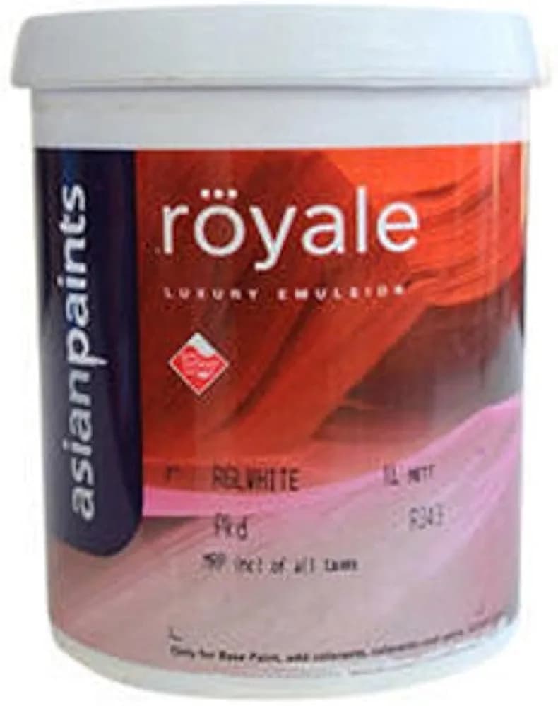 Asian Paint Royal Luxury Emulsion 4Ltr. Pebble White
