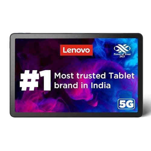 Lenovo Tab M10 5G 10.6 inch (26.9cm), 6 GB, 128 GB, Wi-Fi+ 5G, 2K Display (2000x1200), Abyss Blue and Octa-core Processor