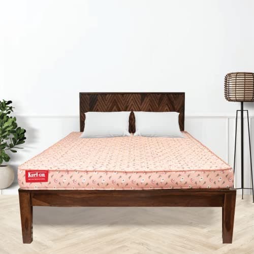 Kurl-On Mattress | Mattress Diwan Bed, High Density Foam Mattress, 4-Inch Bed Mattress, Mattress Diwan Size, Sturdy Heavy Duty Foam (72x30x4 Inches, Medium Firm Support)-Jade P