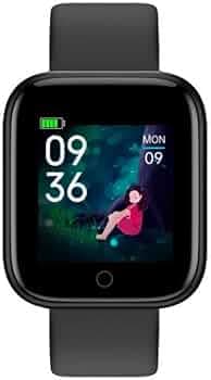 TechKing (7 Year Warranty D20 Touchscreen Smart Watch Bluetooth Smartwatch with Heart Rate Sensor and Basic Functionality for All Boys & Girls