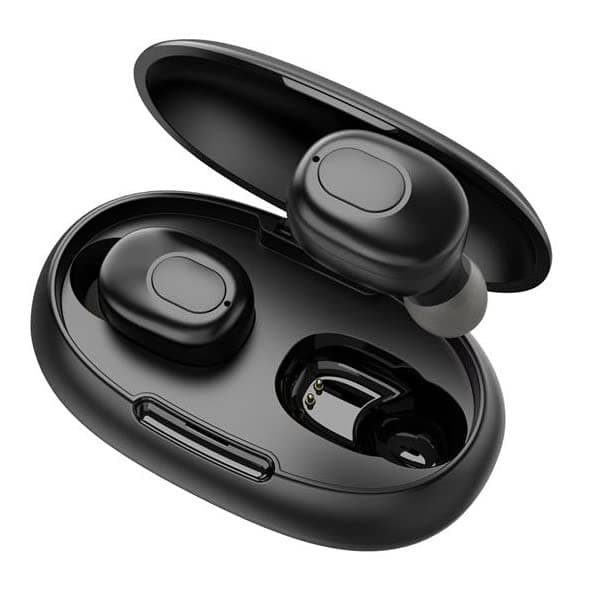 Digiclues Earbuds L31 TWS with ASAP Charge Bluetooth Headset (L31 TWS Black)