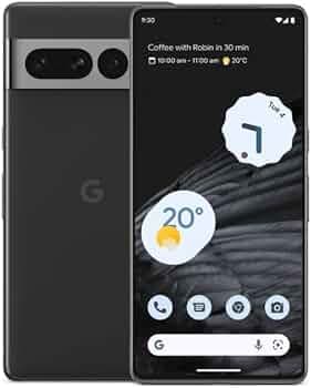 (Refurbished) G00GLE Pixel 7 Pro, 12 GB RAM 128 GB ROM Obsidian