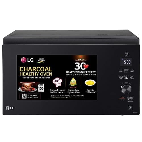 LG 32 L All in One Charcoal Convection Microwave Oven (MJEN326TL, Black)