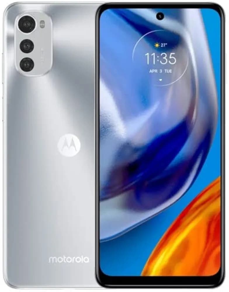 (Renewed) MOTOROLA e32s (Misty Silver, 3GB RAM 32GB Storage)