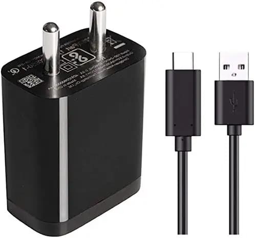 Fast Type C Charger for Xiaomi Redmi Note 9 Pro,Note 8, Note 8 pro,Note 7 Pro, Note 7S, Note 7, 8A Mi A1, Mi A2, Mi A3 with 1 Meter Type -C USB Charging Data Cable (2.4 Amp , Black)