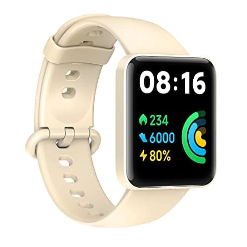 Redmi Watch 2 Lite - 3.94 cm Large HD Edge Display, Multi-System Standalone GPS, Continuous SpO2, Stress & Sleep Monitoring, 24x7 HR, 5ATM, 120+ Watch
