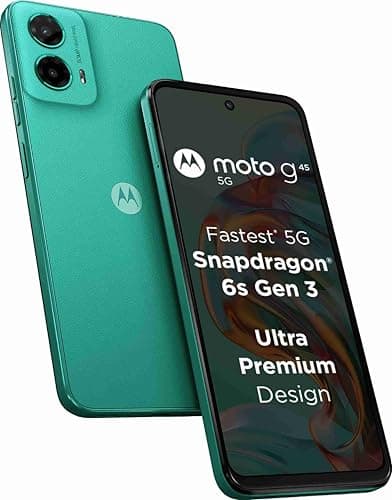 Motorola G45 5G (Brilliant Green, 4GB RAM, 128GB Storage)