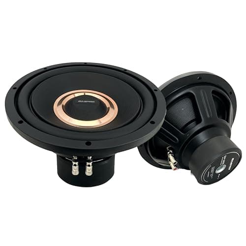 BASPRO | Subwoofer Driver SW-1205 (Black) 12 inch Double Magnet Subwoofer with 2400W / 4 ohm Designish PP Cone Suitable for Automotive/Home Bass and D...