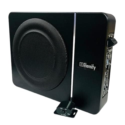 Car Active Underseat Subwoofer 10 Inch with 300W Max Power and Heavy Heatsink