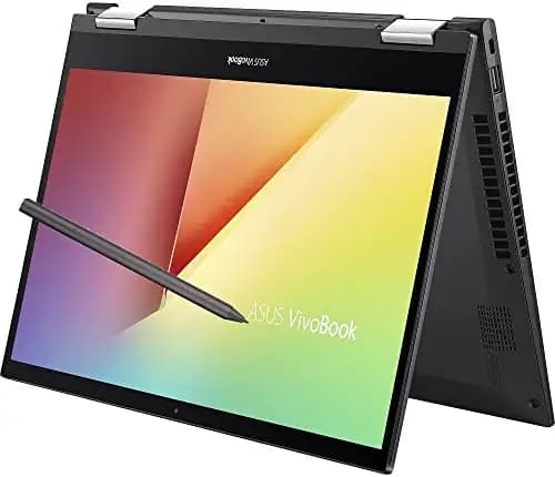 (Renewed) ASUS VivoBook Flip 14 (2021), 14-inch (35.56 cm) FHD Touch, Intel Core i3-1115G4 11th Gen, 2-in-1 Laptop (8GB RAM/256GB SSD/Office 2021/Windows 11/Integrated Graphics/Black/1.5 Kg), TP470EA-EC302WS