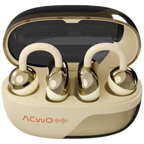 ACwO DwOTS Flow Open-Ear Earbuds | X-Fidelity Sound | AI-ENC Mic | Dual Mode (Music & Gaming) | 50H Playtime | Fast Charging | IPX5 | Bluetooth 5.3  C...