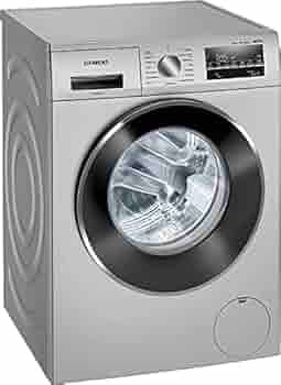 Siemens 8 kg Fully-Automatic Front Loading iQ500 Washing Machine (WM14J46SIN, Silver)