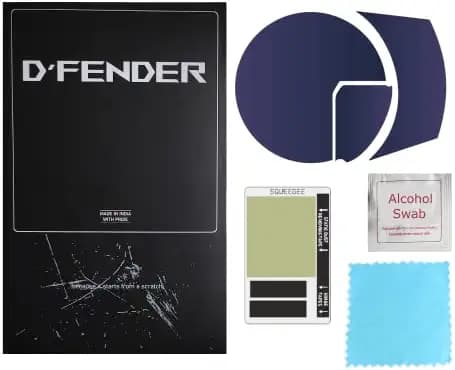D'FENDER Honda H'ness CB 350 Display Screen Protector (Pack of 2 Guards)