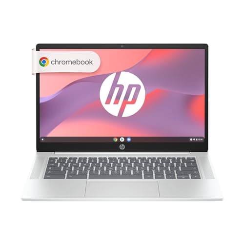 HP Chromebook 14, Chrome OS, Intel Processor N100, Chromeos, 14-Inch (35.6 Cm),Hd, 4Gb LpDDR5,64GB Emmc, Intel UHD Graphics, 720P HD Camera W/Privacy ...