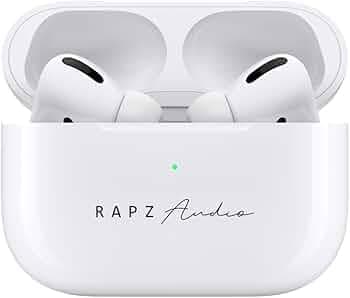 Rapz X-PODS+ TWS Earbuds with 16 Hours Playtime, Lightning Charging Cable, IPX4 Water Resistant and Touch Control (White)