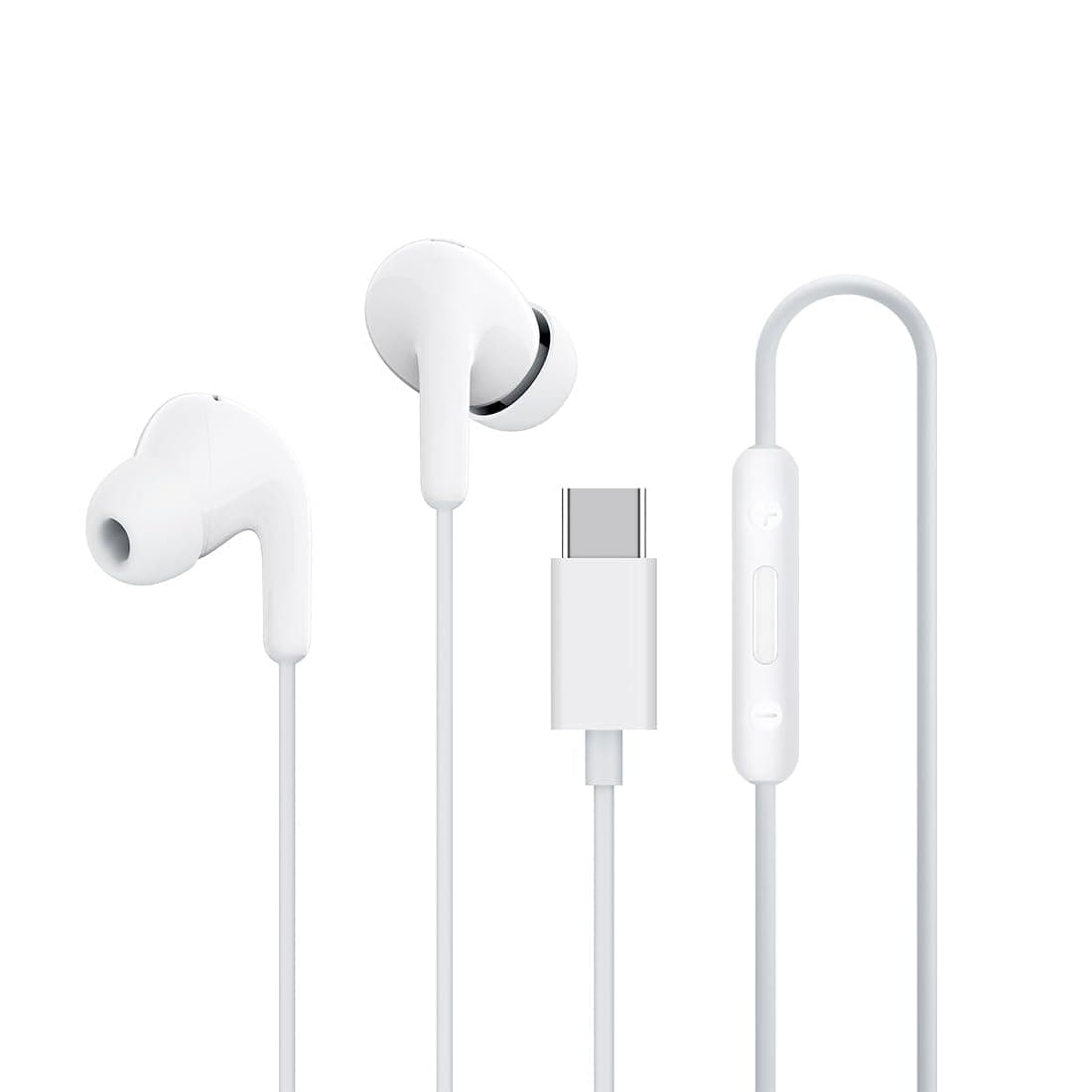 Xiaomi Type-C in-Ear Earphones  12.4mm Drivers, HD Microphone, IP54 Water Resistance  White