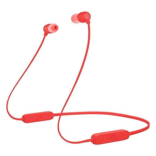(Renewed) JBL Tune 165BT in-Ear Wireless Headphones with Dual Equalizer, 8-Hour Battery Life and Quick Charging (Coral)