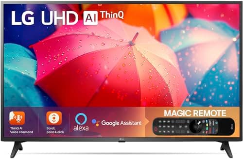 LG 139 cm (55 Inches) 4K Ultra HD Smart LED TV 55UQ7550PSF (Black) (2022 Model)