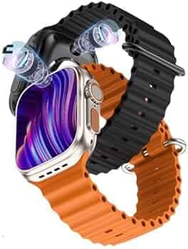 SE HUB Ultra S9 Dual Camera 4G Sim Water Droplet Screen Video Call Instagram Android Smart Watch, Large Screen | Smart Watch for Men & Women (Ultra S9...