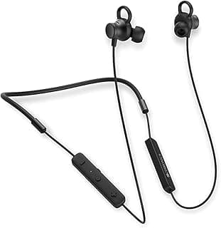 (Renewed) Zebronics Zeb Yoga 101 (Black) Wireless Neckband Earphone with 10mm Neodymium Driver, Dual Pairing, Magnetic Earpiece and Voice Assistant